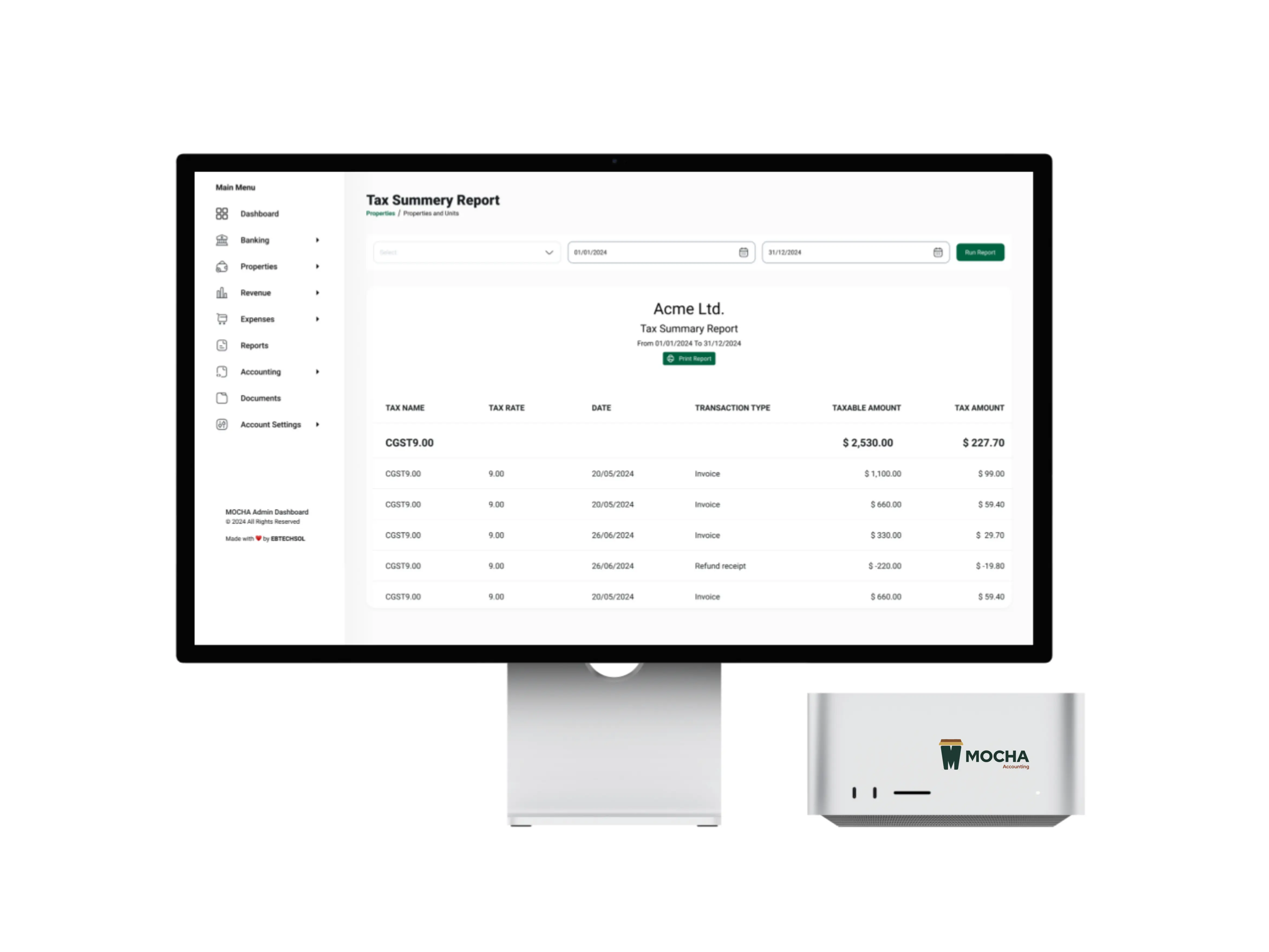 Invoicing Software Screenshot