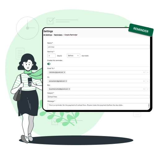 School fee tracking