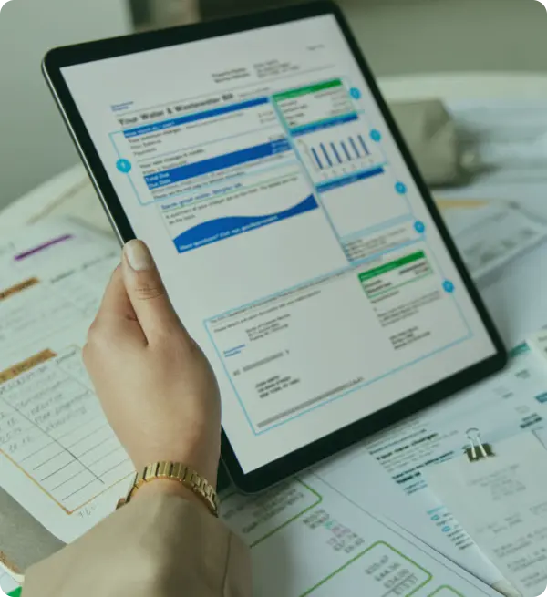 Transaction records dashboard