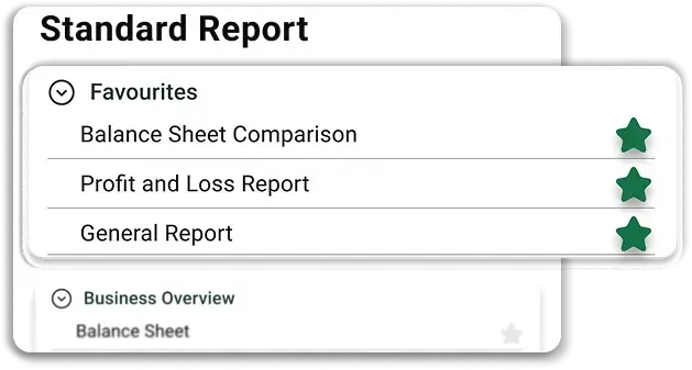 Member ledger and reports